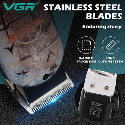 VGR Makine Rroje Mini Black-Beard Edition V-953