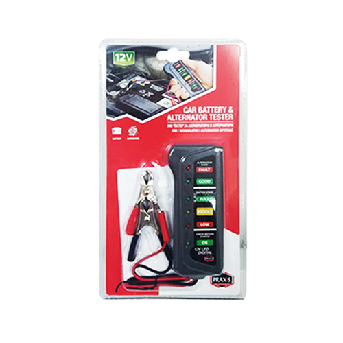 Tester për bateri 12 W