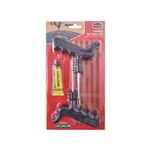 Tire repair injection set