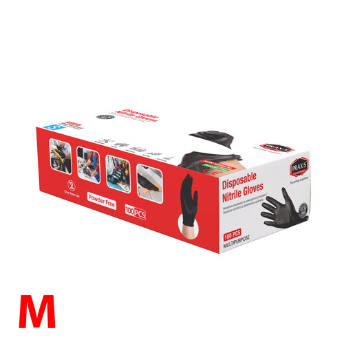 Praxis M Nitrile Gloves, 100 pieces