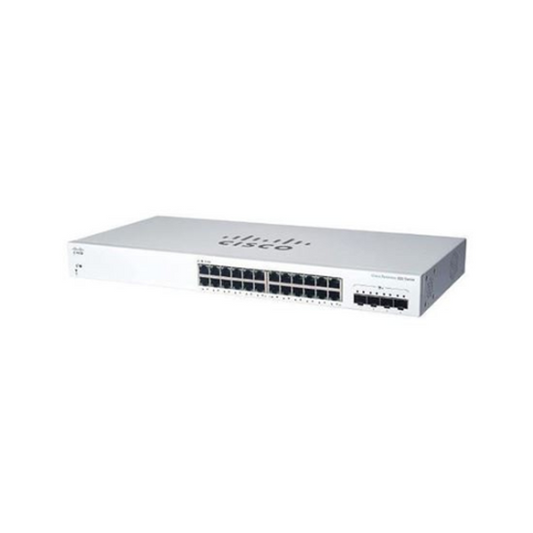 Cisco Switch Smart CBS220, 24-port GE, PoE, 4x1G S