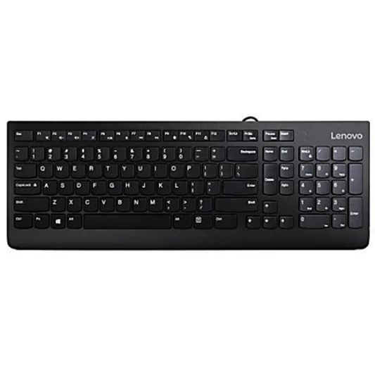 Lenovo Keyboard 300 Wired USB 1.80cm cable length,