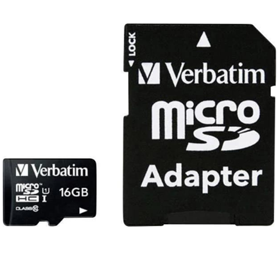 Verbatim Micro SDHC Card 16GB