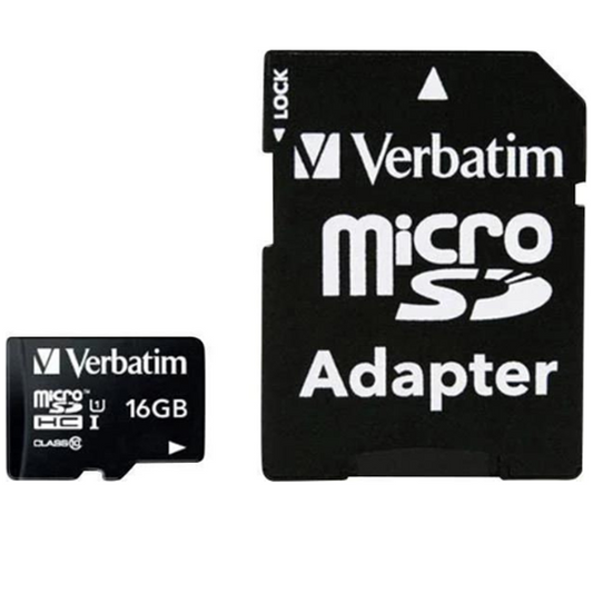 Verbatim Micro SDHC Card 16GB