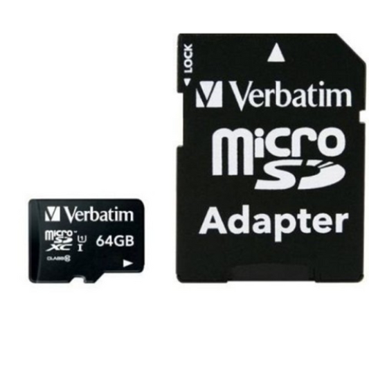 Verbatim Micro SDXC Card 64GB