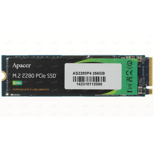 Apacer SSD, M.2, 256GB, PCIe Gen3 x4, Read: up to