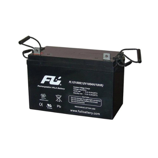 FULI Battery 12V / 100AH, GEL Hybrid
