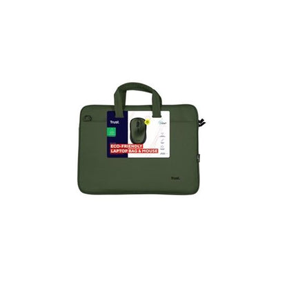 Trust Bag+Mouse Set Bologna, 16”, Green