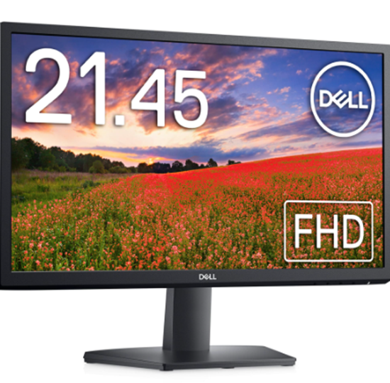 DELL Monitor SE2222H, 21.5" VA LED-backlit LCD, FHD
