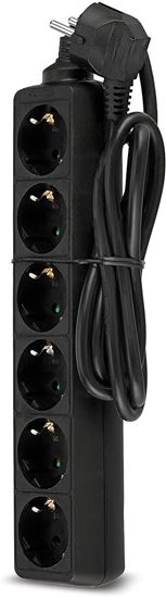 LogiLink Outlet Strip, 6 safety sockets, 1.5m