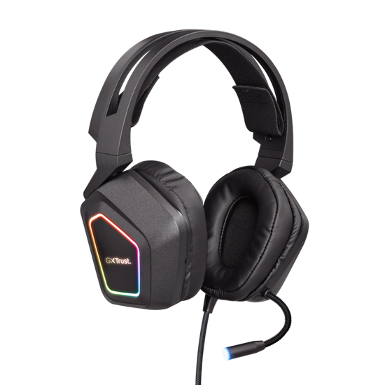 Trust Headset Gaming, GXT450, Blizz 7.1, RGB, USB