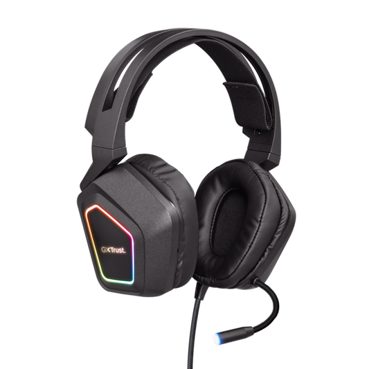 Trust Headset Gaming, GXT450, Blizz 7.1, RGB, USB