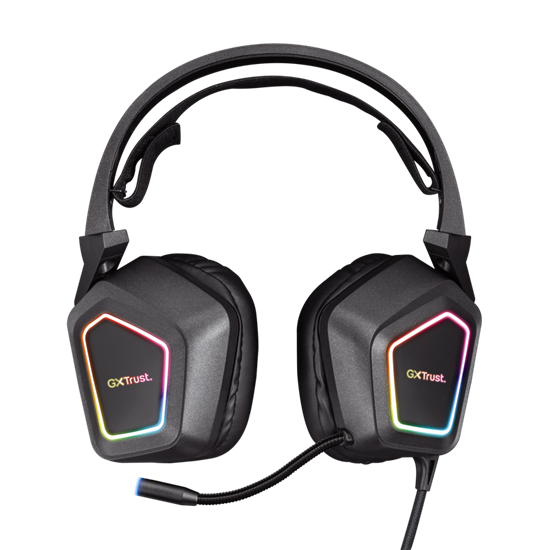 Trust Headset Gaming, GXT450, Blizz 7.1, RGB, USB
