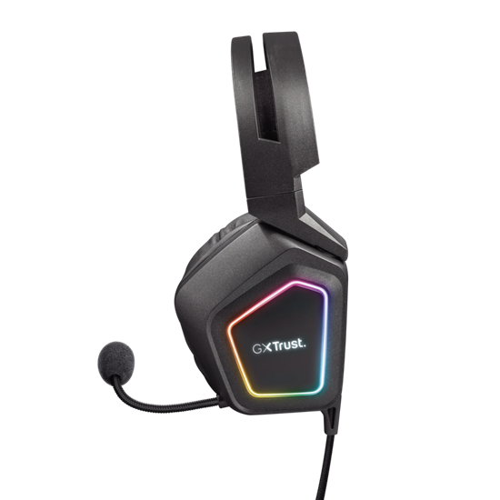 Trust Headset Gaming, GXT450, Blizz 7.1, RGB, USB