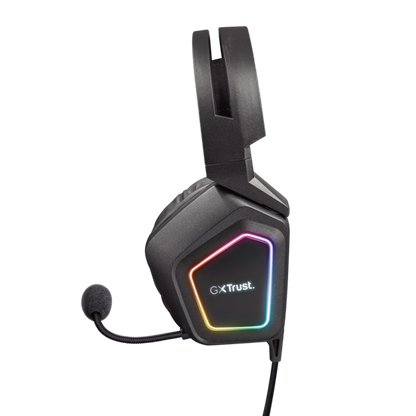 Trust Headset Gaming, GXT450, Blizz 7.1, RGB, USB