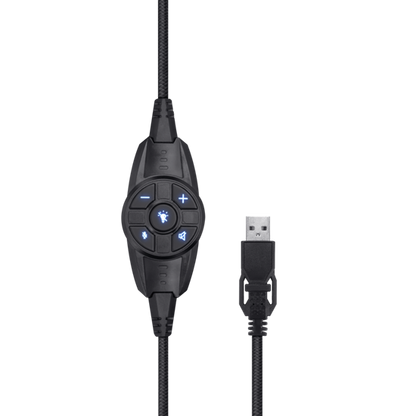 Trust Headset Gaming, GXT450, Blizz 7.1, RGB, USB