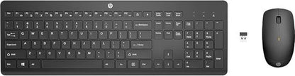 HP Keyboard & Mouse Wireless, Combo, 230