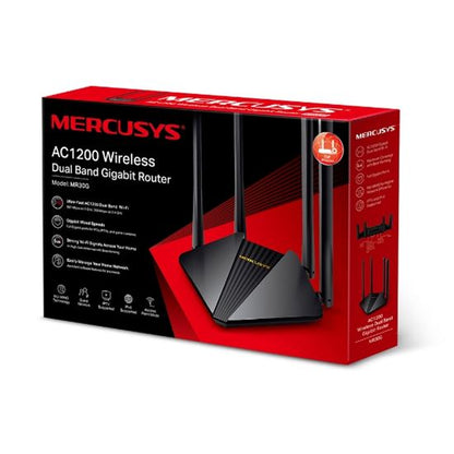 Mercusys Router AC1200 Wireless Dual Band Gigabit
