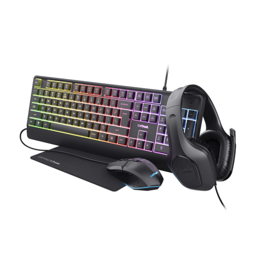 Trust Accessories 4-in-1 Gaming Bundle GXT 792 Qua
