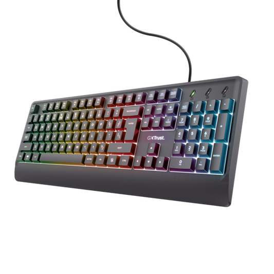 Trust Keyboard Gaming GXT 836 Evocx, RGB Kb, Black