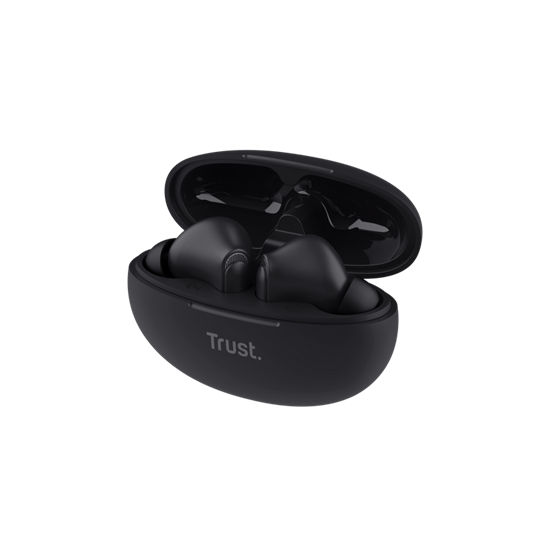 Trust Earbuds Yavi, Bluetooth, Black