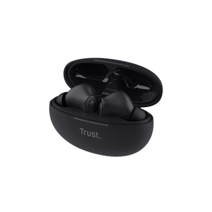 Trust Earbuds Yavi, Bluetooth, Black