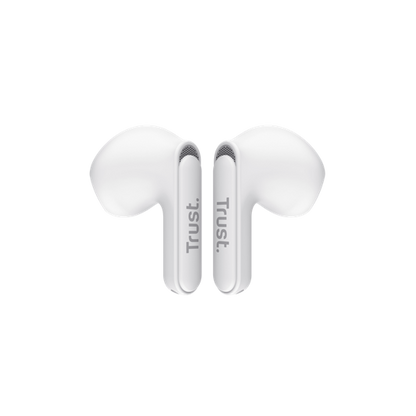 Trust Earphones Yavi, Bluetooth, White
