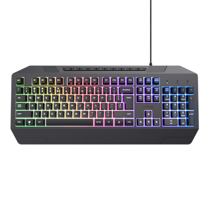 Trust Keyboard Gaming GXT 836 Evocx, RGB Kb, Black