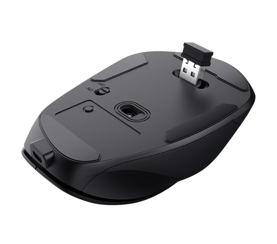 Trust Mouse Fyda, Wireless, Black