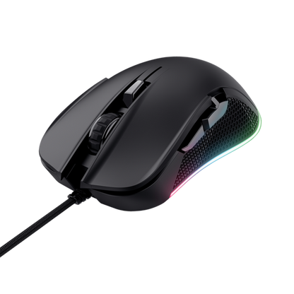 Trust Mouse Gaming GXT922 YBAR Eco - Black