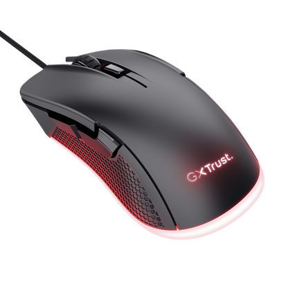 Trust Mouse Gaming GXT922 YBAR Eco - Black