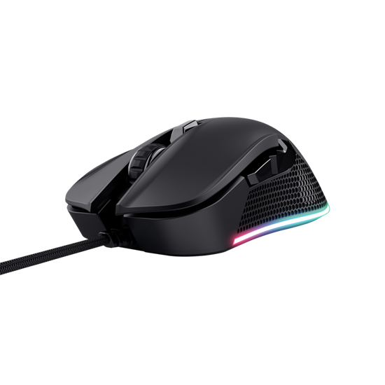 Trust Mouse Gaming GXT922 YBAR Eco - Black