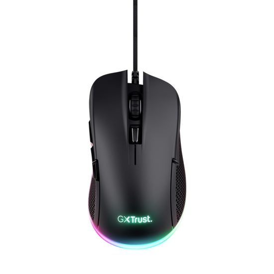 Trust Mouse Gaming GXT922 YBAR Eco - Black