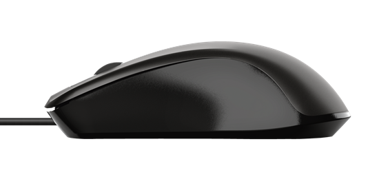Trust Mouse Wired USB, Black