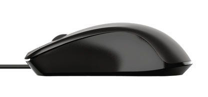 Trust Mouse Wired USB, Black
