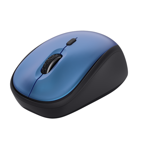 Trust Mouse Yvi+, Wireless, Silent, Blue