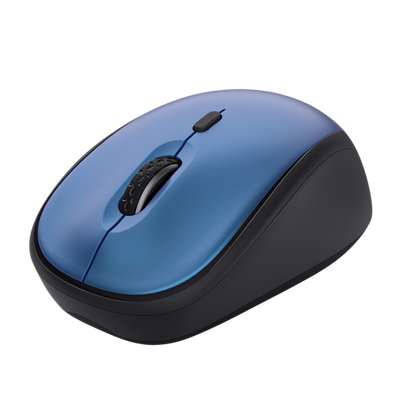 Trust Mouse Yvi+, Wireless, Silent, Blue