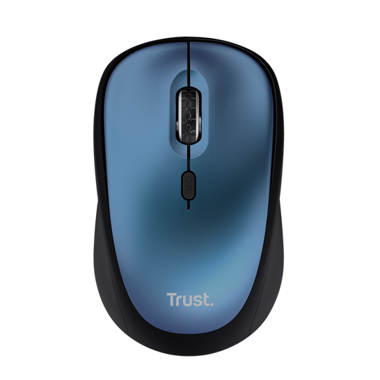 Trust Mouse Yvi+, Wireless, Silent, Blue