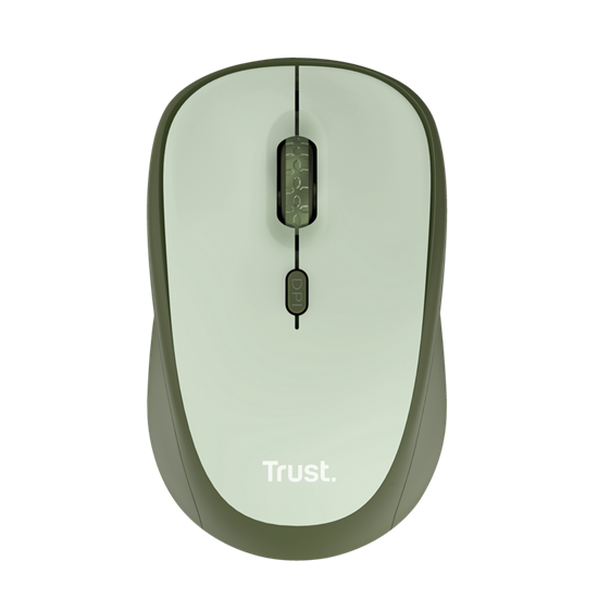 Trust Mouse Yvi+, Wireless, Silent, Green