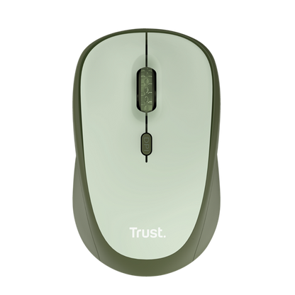 Trust Mouse Yvi+, Wireless, Silent, Green