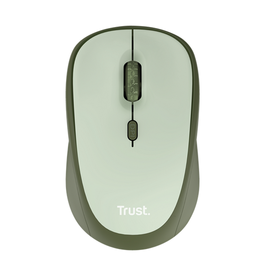 Trust Mouse Yvi+, Wireless, Silent, Green