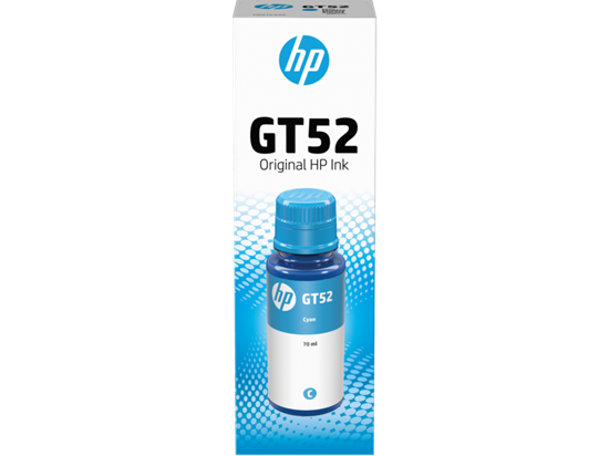 HP GT52 Ink Bottle Cyan