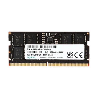 Apacer RAM, 16GB, DDR5 5600-46 2048x8 RP, SO-DIMM