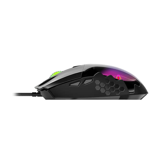 Genius Mouse Wired Gaming, Scorpion M715, Black