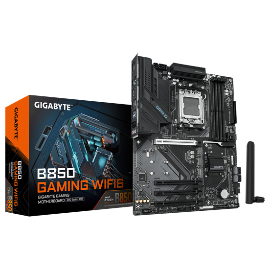 GigaByte MB Gaming B850 WF6,AMD B850,AM5 CPU, WIFI