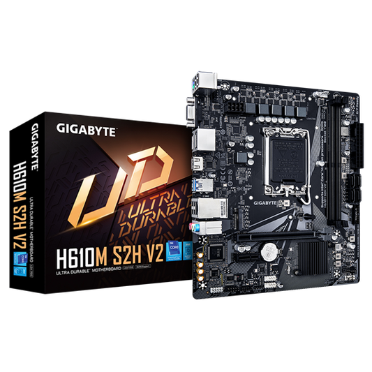GIGABYTE MB H610 Chipset Intel with 4+1+1 Hybrid P