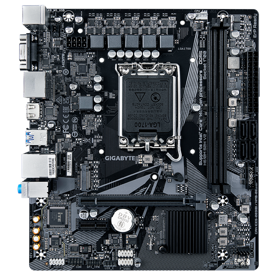 GIGABYTE MB H610 Chipset Intel with 4+1+1 Hybrid P