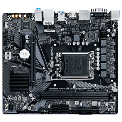 GIGABYTE MB H610 Chipset Intel with 4+1+1 Hybrid P