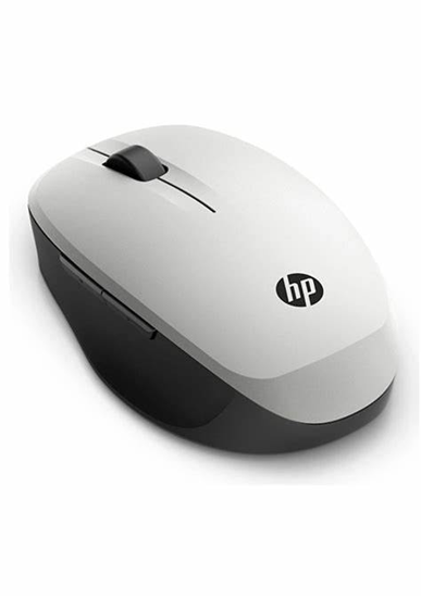 HP Mouse Dual-Mode, Wireless-Bluetooth, Silver