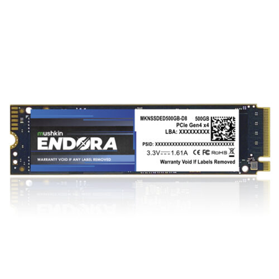 Mushkin SSD, M.2, 500GB, 2280, PCIe Gen4 x4 NVMe 1